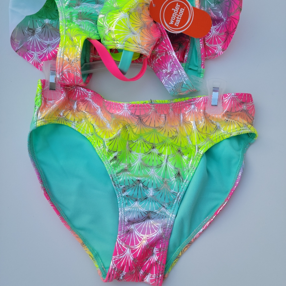 Wonder nation scale two piece swim suit.